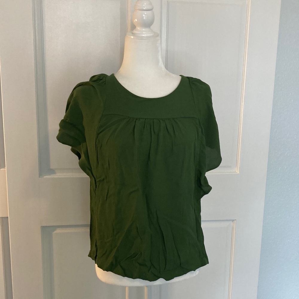 Maeve Green Blouse